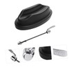 SUPVOX 2Pcs Front Wheel Riser Block for Stationary Bikes Non