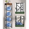 CHOEZON 5-Gallon Water Jug Holder, Water Bottle Holder, 4-Tier Kettle