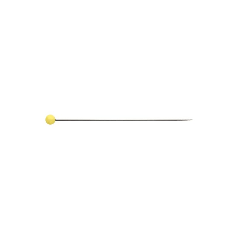 Prym 0.60 x 43mm Extra Long Glass Headed Pins 43mm