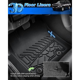 Cartist Floor Mats Custom Fit for Mitsubishi Eclipse Cross 2018-2023 2024 2025 Accessories All Weather Floor Liners Carpet Protection TPE Odorless