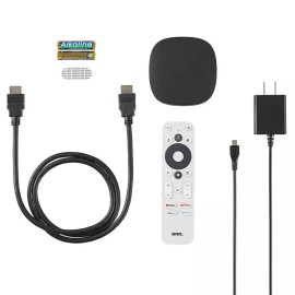onn. Google TV 4K Android Streaming Box (New 2023, Gen 2), 4K UHD Resolution