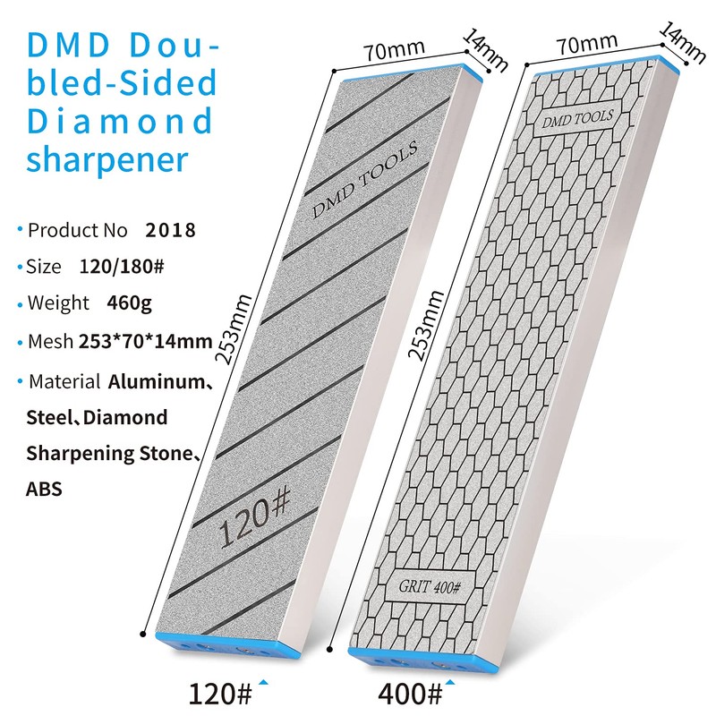 | DMD Double-Sided Diamond Sharpening Stone | Delux Diamond Whetstone