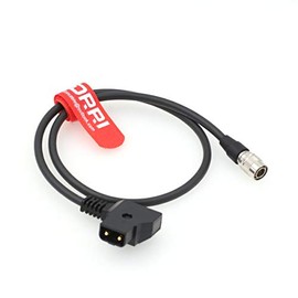 DRRI Hirose 4pin Male to Anton Bauer D-tap Power Cable for Sound Device ZAXCOM (HR4pin-dtap)