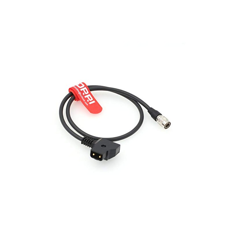 DRRI Hirose 4pin Male to Anton Bauer D-tap Power Cable