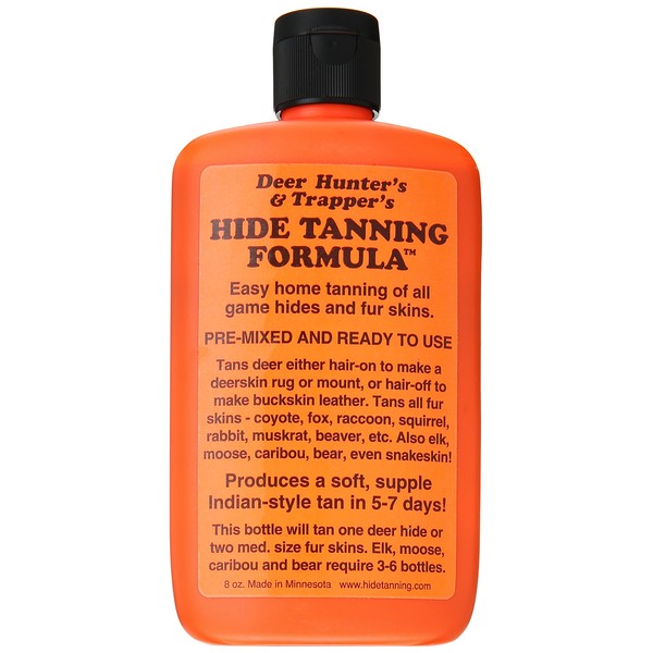 Deer Hunter's & Trapper's Hide Tanning Formula, 8 oz