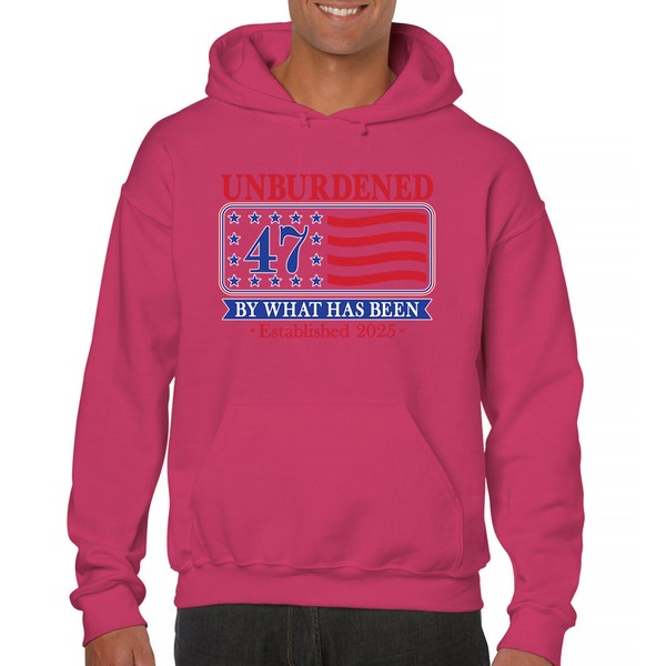 Unburdened by What has Been Men's Graphic Hoodie - 47