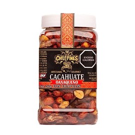 Chilipines Cacahuate Oaxaqueño con Chapulin 240g