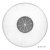 com-four® 2 x Universal Splash Guard Lids for Mixing Bowls
