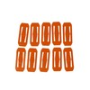 10x Orange Race track Connectors Compatible with Hotwheels Track |