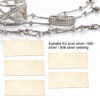 5 Pcs 65% Silver Solder Plate Jewelry Welding Blade Tool