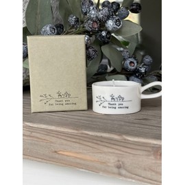 Thank You Handled Tea Light Holder