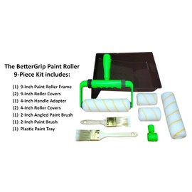 BetterGrip Paint Roller 9 Piece Project Kit