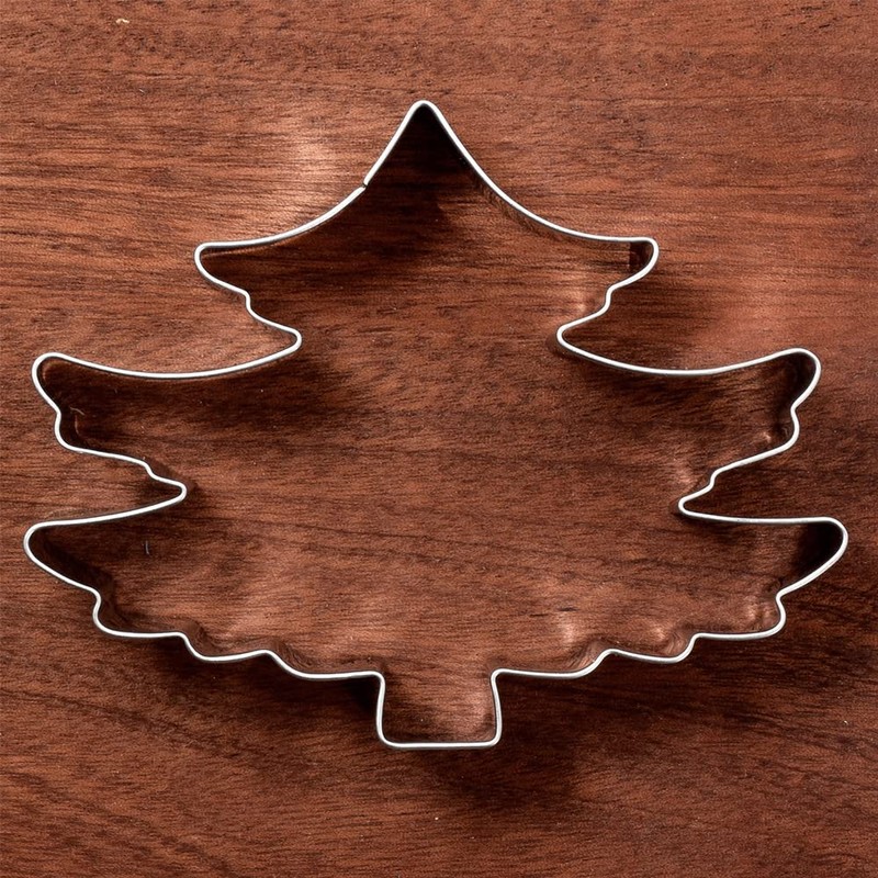 LILIAO Christmas Tree Cookie Cutter, 4.3", Winter Biscuit Bread Sandwich