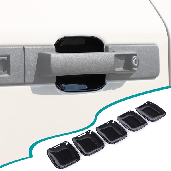 Hudiriy Car Exterior Door Handle Bowl Sticker CoversTrim Compatible with