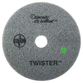 Cleaning Pads Twister Diamond Cleaning System 13" Green Floor Pad - 3000 Grit - 2 per case