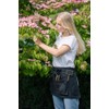 La cordeline Short Apron Cotton 7 Pocket Unisex Olive Green