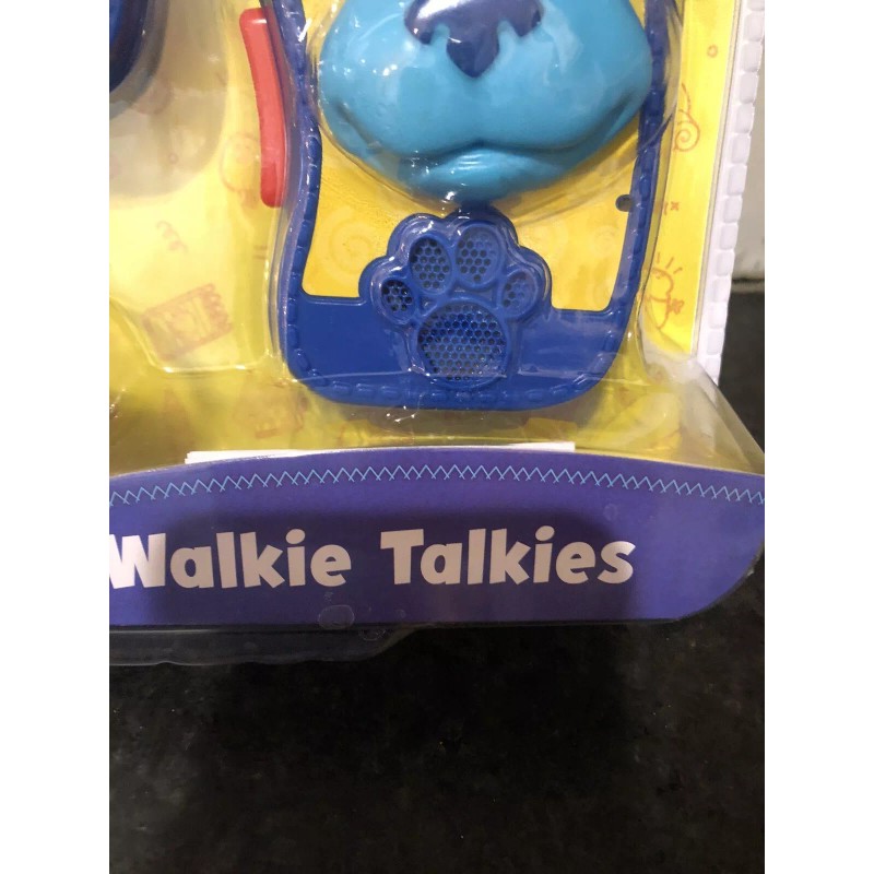 Blues Clues Characters Static-Free Long-Range Blue & Pink Kids Walkie