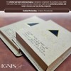 Ignis Craft Leather RFID Blocking Minimalist Bifold, Ultra-Thin Design Wallet