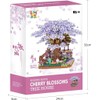 FULHOLPE Sakura Tree Building Blocks Kit, 2200+ Clamping Blocks, Modular