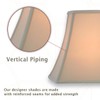 Royal Designs, Inc. DSO-68-16BG Rectangle Cut Corner Bell Designer Lamp