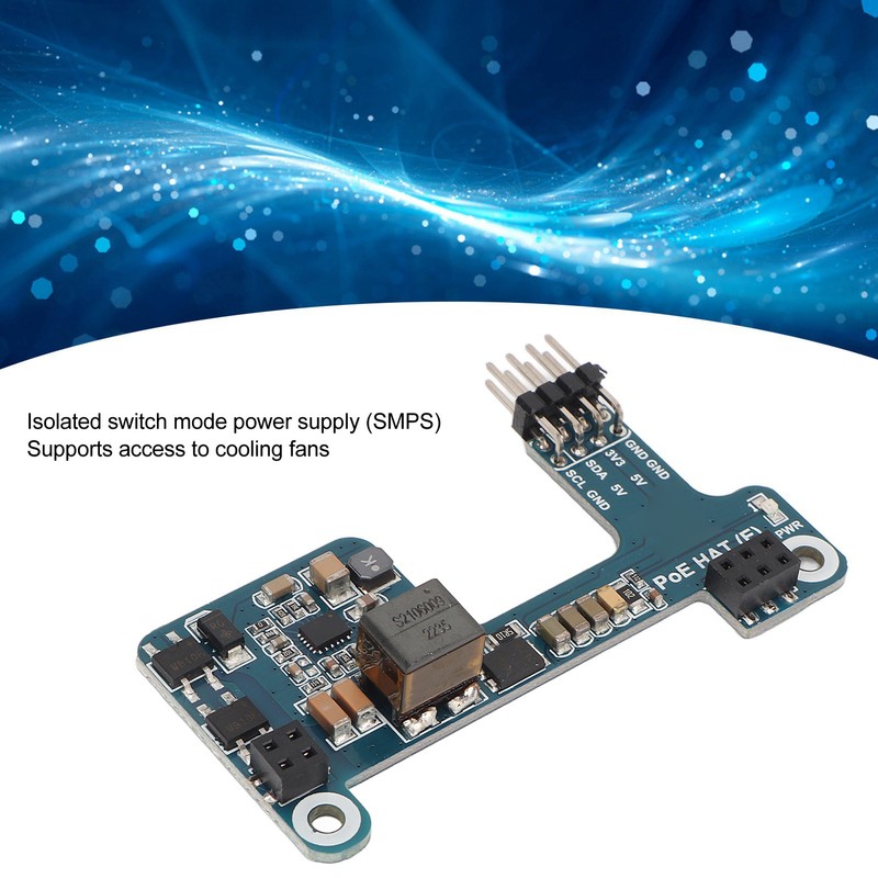 POE Mini Expansion Board for Raspberry Pi 3B+ 4B IEEE
