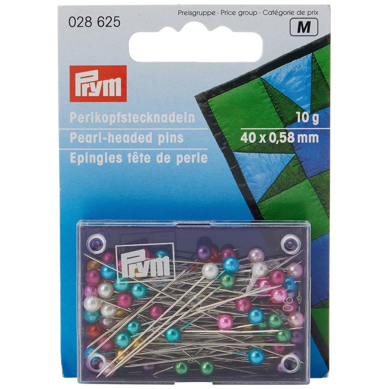 Prym Head Pins, Multicolor, Pack of 1