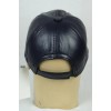 Bahar NAVY 100% GENUINE LAMBSKIN LEATHER Baseball Cap Hat Biker