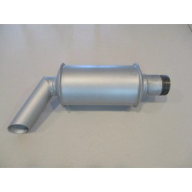 RED PIRANHA UNIVERSAL MUFFLER FOR MOTORCYCLE BOAT ZERO TURN FORKLIFT SKIDDER PUMP RTV ENGINE