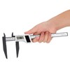 200mm Digital Caliper Solar Power Carbon Fiber Ruler with 75mm