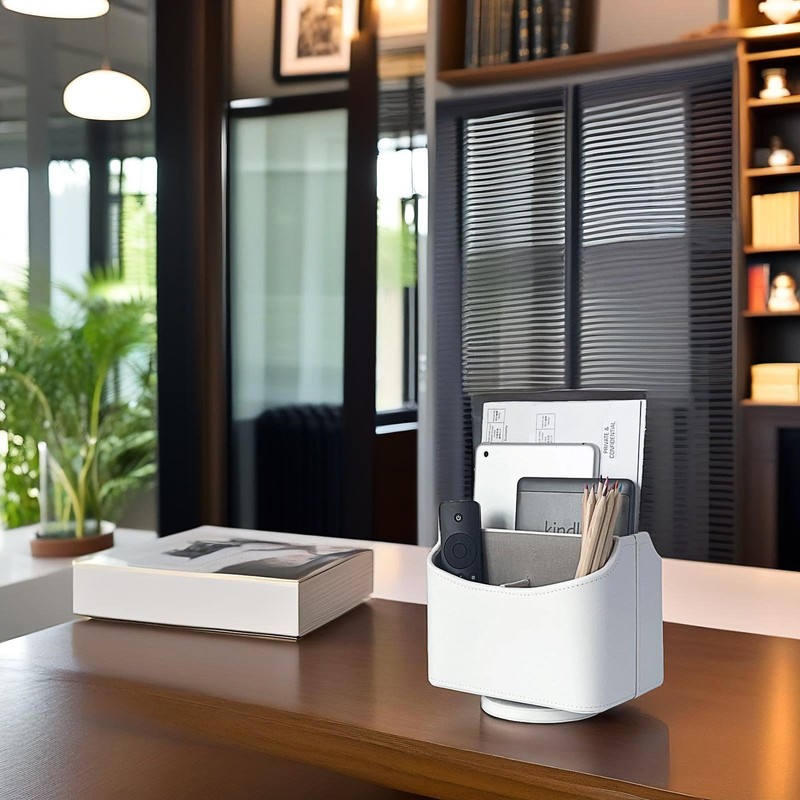 UnionBasic Rotating Desk Organizer, 360 Degree Desk Spinning Caddy, Desktop