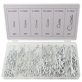 Toolzone 150pc Hair Pin Assortment (R Pins)