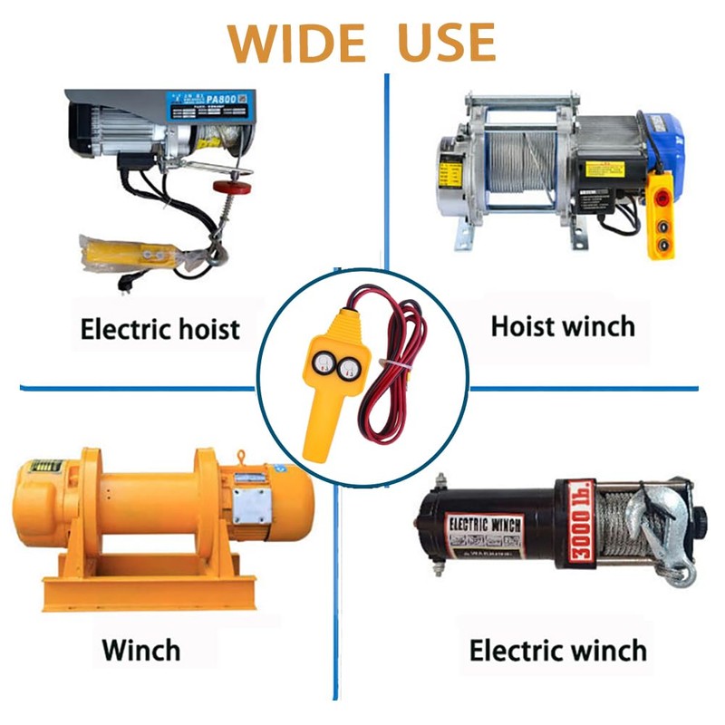 Winch Handheld Control Replacement Winch Remote Hand Controller Assembly for