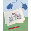 Bothy Threads Counted Cross Stitch Card Kit - Hat, Scarf.