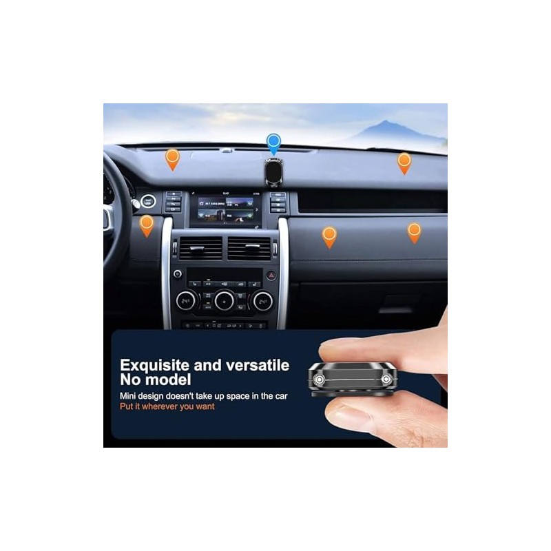 Soporte Celular Auto Magnético, Giratorio de 360 MagSafe Car Mount,