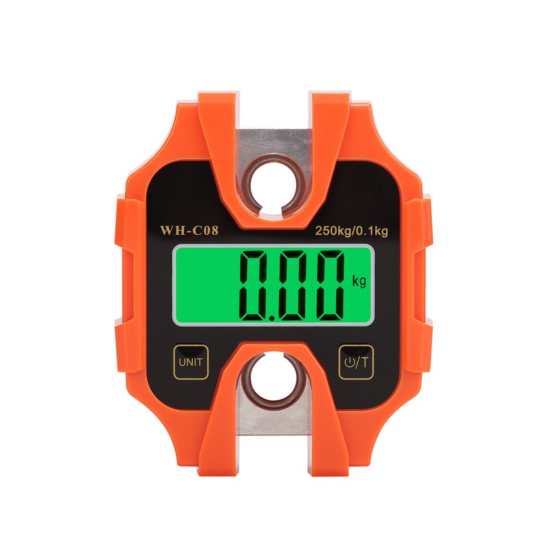 250kg Portable Hand Electronic Scale LCD Display with Backlight kg