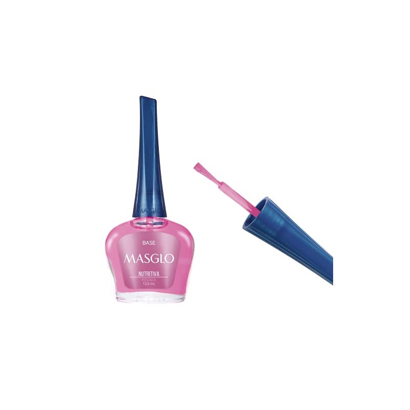 Masglo Juego de 4 esmaltes de uñas de protección y