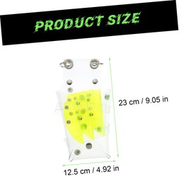 Gatuida Multi Functional Hairdressing Waist Bag Portable Barber Scissors Pouch for Hair Stylists Lightweight PVC Tool Holder for Combs and Clips for Salon and Outdoor Use Fluorescent Green