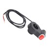 Akozon Motorcycle Handlebar Switch Push Button Black On/Off