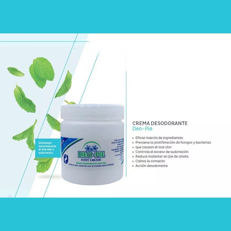 Florigan Crema Desodorante Deo-pie Florigan® 100grs. 2 Piezas