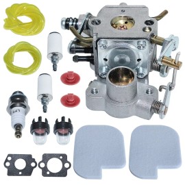 Adefol Tune Up Carburetor Carb Kit For Poulan Chainsaw Part Pro PP4218A 18" 42CC