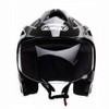MMG (Model 20) Motorcycle Open Face Helmet DOT Street Legal