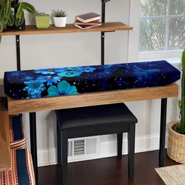 Psesaysky Daisy Keyboard Piano Cover 61 Keys Stretchy Full Cover Elastic Lock Music keyboard Protector Cover Dustproof and Washable Music Accessories