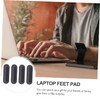 Mikikit 4pcs Bottom Shell Rubber Cushion Laptop Feet Computer Feet