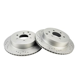 KAC - 307.6mm Rear Disc Brake Rotors | Brake Kit for 2004-2012 Pathfinder 2pcs Automotive Replacement Brake Rotors,31429