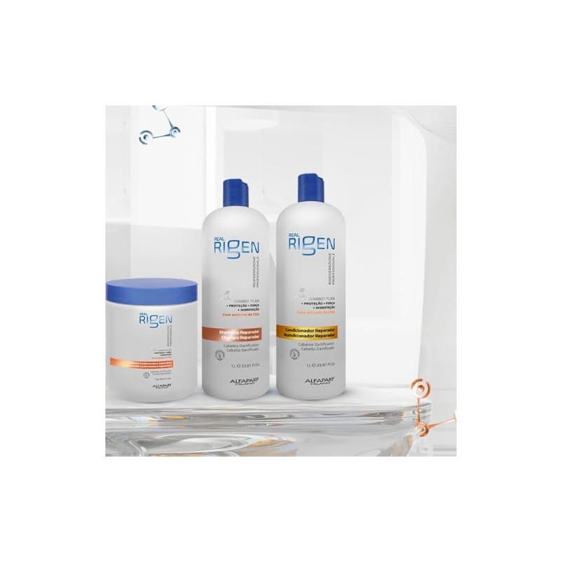 Alfaparf Milano Real Rigen Shampoo Reparador - Cabello Dañado (1000