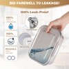 STEELBY Stainless Steel Lunch Box - Leak-Proof Bento Container with