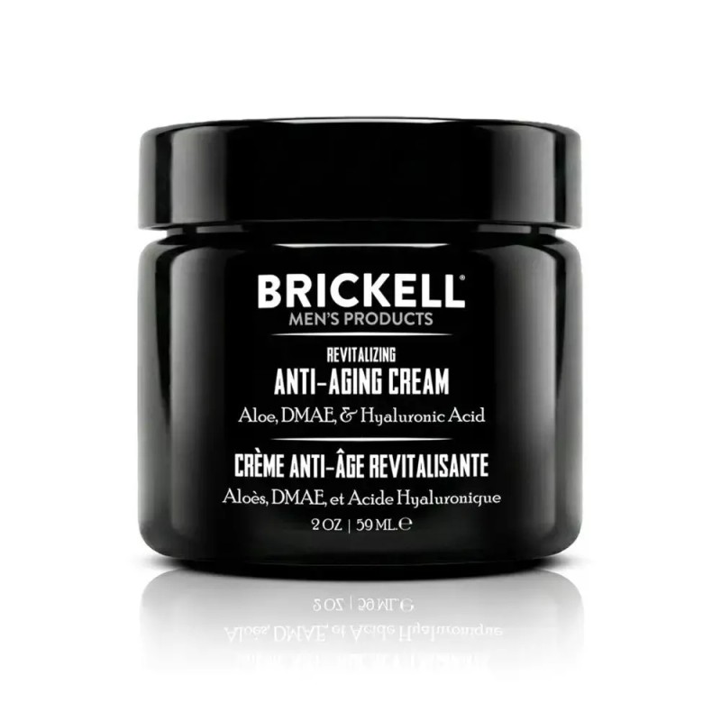 Brickell 브리켈 남성용 리바이탈라이징 안티에이징 크림 2온스 [Unscented] Brickell Men's