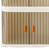 2PCS Stackable Makeup Drawer Organizer, Small Plastic Storage Drawers for