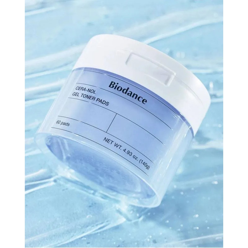 Biodance Cera-nol Gel Toner Pads 60p - Kbeauty