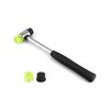 QWORK® Rubber Mallet Hammer, 25 mm Small Nylon Hammer with